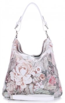 Bőr táska shopper bag Vittoria Gotti V7