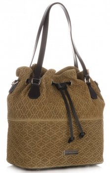 Női Táská shopper bag Vittoria Gotti zöld V1005