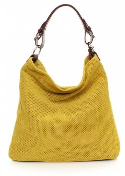 Bőr táska univerzális Genuine Leather lime 17