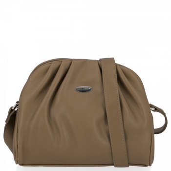 Női Táská levéltáska David Jones khaki CM6290
