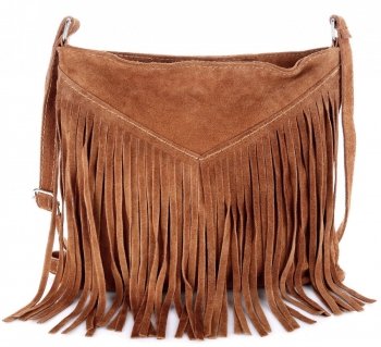 Bőr táska levéltáska Genuine Leather vörös 221