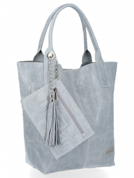 Bőr táska shopper bag Vittoria Gotti B15