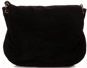 Bőr táska levéltáska Genuine Leather fekete 1324