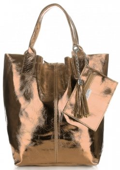 Bőr táska shopper bag Genuine Leather 555