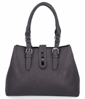 Elegáns női táska 3 rekesz Herisson 22R527 szürke