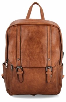 Plecak Damski Vintage w rozmiarzei XL firmy Herisson 22H2023-160 Rudy