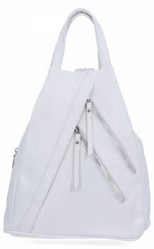 Uniwersalny Plecak Damski firmy Herisson 1452H2023-47 Biały