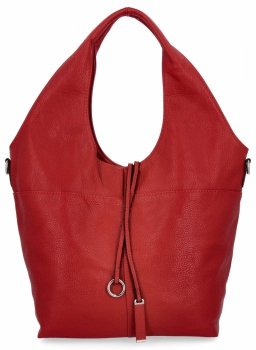 Torebka Damska Shopper Bag firmy Hernan HB0325 Czerwona