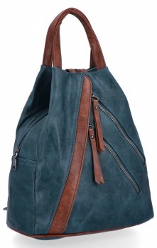Uniwersalny Plecak Damski firmy Herisson 1452H2023-47 Morski