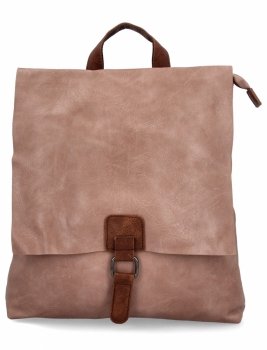Plecak Damski Vintage XL firmy Herisson 14B328 Brudny Róż