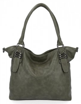 Torebka Damska Shopper Bag XL firmy Hernan HB0397 Zielona