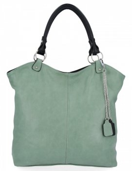 Torebka Uniwersalna Shopper Bag Hernan Jasno Zielona HB0150