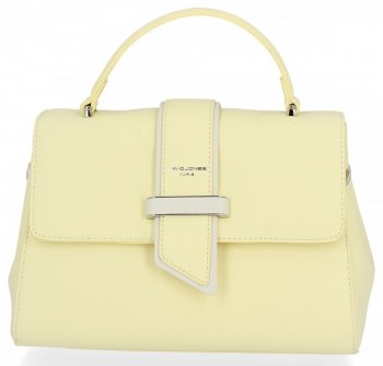 Eleganckie Torebki Damskie Kuferek Listonoszka firmy David Jones Limonka