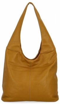 Uniwersalne Torebki Damskie Shopper Bag firmy Hernan HB0141 Musztardowa