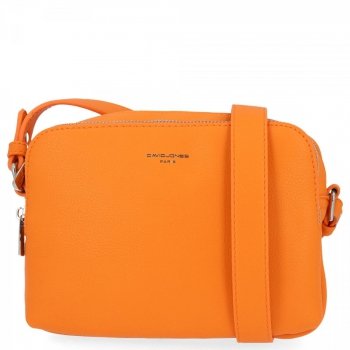 Uniwersalna Listonoszka Damska firmy David Jones CM6006 Pomarańczowa