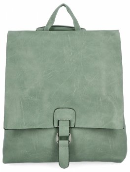 Stylowy Plecak Damski Vintage XL firmy Hernan HB0349 Jasno Zielony