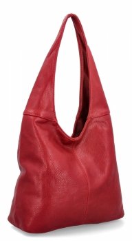 Uniwersalne Torebki Damskie Shopper Bag firmy Hernan HB0141 Ciemno Bordowa