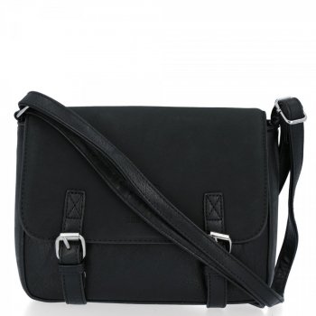 BEE BAG Stylowe Torebki Damskie Listonoszki Madeleine Czarna