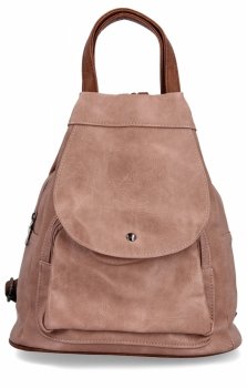 Miejski Plecak Damski firmy Herisson 1552L2043 Brudny Róż
