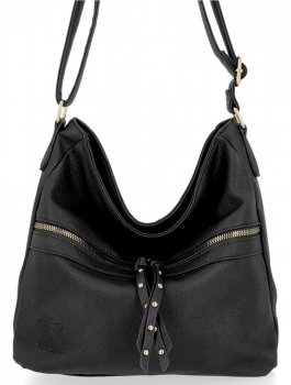 BEE BAG Uniwersalna Torebka Damska Emilia Czarna