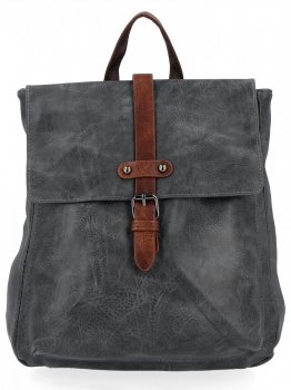 Plecak Damski w Stylu Vintage firmy Herisson 1452A511 Szary