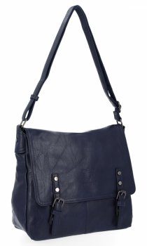 Torebka Vintage Listonoszka Bee Bag Granatowa 1502L36