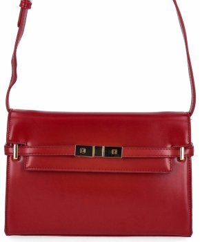 Elegancka Torebka Damska Listonoszka firmy Herisson 17R506 Czerwona