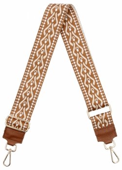 Modny Pasek Do Torebki H07 Rudy