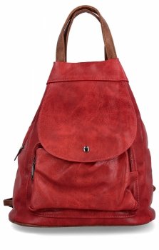 Miejski Plecak Damski firmy Herisson 1552L2043 Bordowy