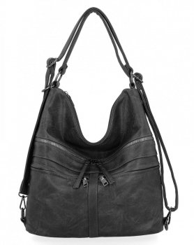 Torebka Damska z funkcją plecaczka firmy Bee Bag 1502L2021BB Szara