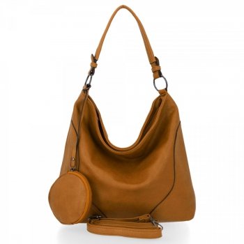 Uniwersalna Torebka Damska Grace Bags Musztarda