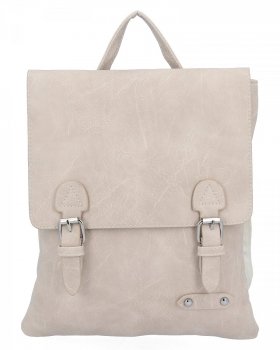 Modny Plecak Damski w Stylu Vintage firmy Herisson 817 Beżowy