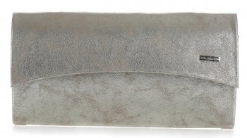 Elegancka Kopertówka Torebka Damska Złota