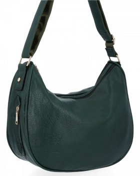 Torebka Listonoszka Bee Bag Butelkowa Zieleń 1202S306