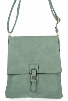 BEE BAG Stylowe Torebki Damskie Listonoszki Sevilla Jasno Zielona