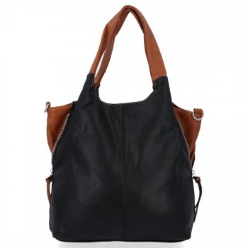 GEANȚĂ DE DAMĂ shopper bag Hernan negru HB0293