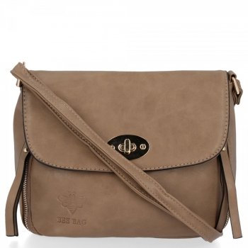 GEANȚĂ DE DAMĂ tip poștaș BEE BAG kaki SE101-1