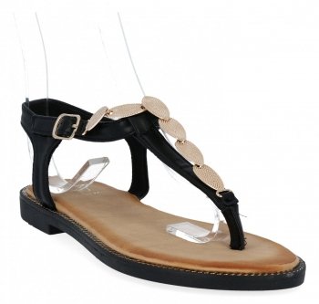 sandale de damă Givana negru BJ552
