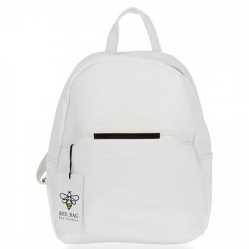 GEANȚĂ DE DAMĂ rucsac BEE BAG alb 1402M154