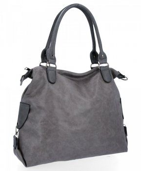 GEANȚĂ DE DAMĂ shopper bag Hernan gri HB0135