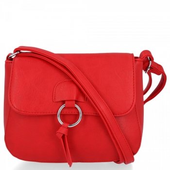 GEANȚĂ DE DAMĂ tip poștaș BEE BAG roșu 1002S27