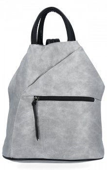 GEANȚĂ DE DAMĂ rucsac Hernan gri deschis HB0206