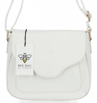 GEANȚĂ DE DAMĂ clasică BEE BAG alb 1652CB35
