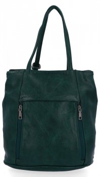 GENȚĂ DE DAMĂ rucsac Hernan verde de sticlă HB0355-1