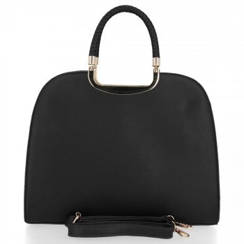 GEANȚĂ DE DAMĂ cufăr BEE BAG negru 1652M158