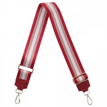 curea pentru geantă Inny roșu P028STRIPES