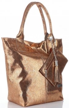 GEANȚĂ DIN PIELE shopper bag Vittoria Gotti V6141