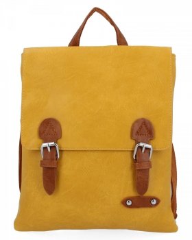 GEANȚĂ DE DAMĂ rucsac Herisson galben 817