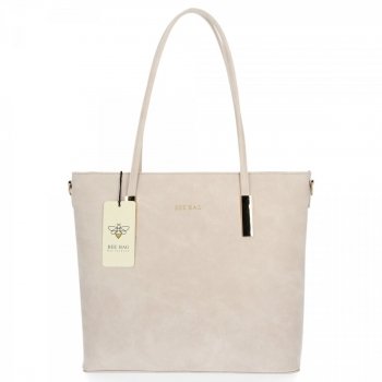 GEANȚĂ DE DAMĂ clasică BEE BAG bej 2402A272M