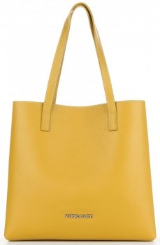 GEANȚĂ DIN PIELE shopper bag Vittoria Gotti muştar V694150